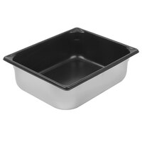 Vollrath 70242 Super Pan V® 1/2 Size 4 inch Deep Anti-Jam Stainless Steel SteelCoat x3 Non-Stick Steam Table / Hotel Pan - 22 Gauge