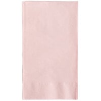 Pink Paper Dinner Napkin, Choice 2-Ply 15 inch x 17 inch - 1000/Case