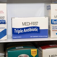 Medique 22312 Medi-First .5 g Antibiotic Ointment Packet - 10/Box