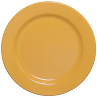 Elite Global Solutions D1075PL Rio Yellow 10 3/4 inch Round Melamine Plate - 6/Case