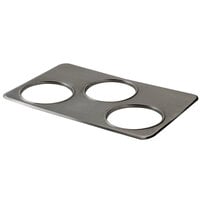 Nemco 67860 Three Hole Adapter Plate for 4 Qt. Insets