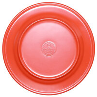 Elite Global Solutions D775PL Rio Spring Coral 7 3/4 inch Round Melamine Plate - 6/Case