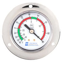 Replacement 2 inch Remote Vapor Tension Thermometer; -40 to +68 Degrees Fahrenheit; 48 inch Capillary; 3 inch Stem