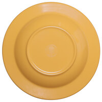 Elite Global Solutions D10PB Rio Yellow 18 oz. Round Melamine Pasta / Soup Bowl - 6/Case