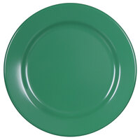 Elite Global Solutions D9PL Rio Autumn Green 9 inch Round Melamine Plate - 6/Case