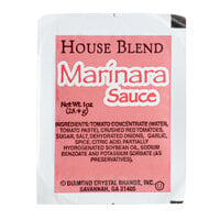 Marinara Sauce 1 oz. Portion Cup - 100/Case