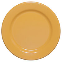 Elite Global Solutions D9PL Rio Yellow 9 inch Round Melamine Plate - 6/Case