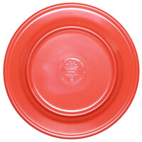 Elite Global Solutions D612PL Rio Spring Coral 6 1/2 inch Round Melamine Plate - 6/Case