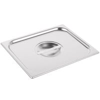 Vollrath 75120 Super Pan V 1/2 Size Solid Stainless Steel Steam Table / Hotel Pan Cover