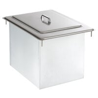 Delfield 305 Drop In Stainless Steel Ice Chest / Bin with Cover