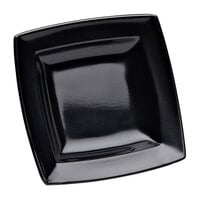 Elite Global Solutions DMP55 Stratus Black 5 1/4 inch Square Plate - 6/Case