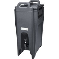 Cambro UC500191 Ultra Camtainers 5.25 Gallon Granite Gray Insulated Beverage Dispenser