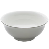 Elite Global Solutions M125R5 The Classics Display White 6.25 qt. Round Flared Bowl