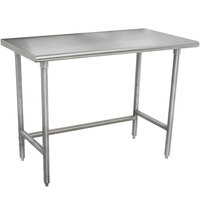 Advance Tabco TMSLAG-243-X 24" x 36" 16 Gauge Professional Stainless Steel Work Table