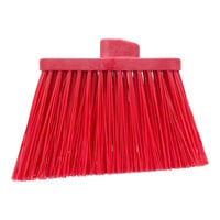 Carlisle 36868EC05 Duo-Sweep 12" Heavy Duty Angled Broom Head with Red Unflagged Bristles