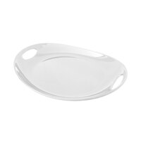 Elite Global Solutions M1813OVH Bilbao Display White 1.5 Qt. Oval Platter with Handles