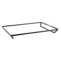 Elite Global Solutions QSS16202-RC 16 inch x 20 inch Black Rubber Coated Steel Rack