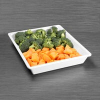 Elite Global Solutions M1012RC-NW The Bakers Display White 2.5 Qt. Rectangular Melamine Bowl