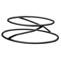 Elite Global Solutions SS5OV-RC Reversible 4 1/4 inch Oval Rubber Coated Steel Stand