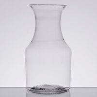 Fineline 6417 Tiny Temptations 7.5 oz. Clear Mini Wine Pitcher / Carafe - 60/Case