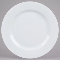 10 Strawberry Street RW0024 11 7/8 inch Round Royal White Porcelain Charger Plate - 12/Case