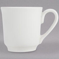 Homer Laughlin by Steelite International HL6546000 Pristine Ameriwhite 8 oz. Bright White China Tea Cup - 36/Case