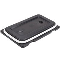 Cambro 6322110 Black Camtainer Lid with Vent and Gasket