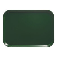 Cambro 3242119 12 1/2" x 16 1/2" (31,9 x 41,9 cm) Rectangular Metric Sherwood Green Fiberglass Camtray - 12/Case