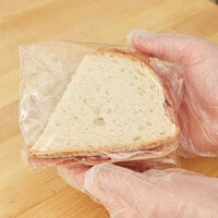 15 inch x 15 inch Clear Sandwich / Gift Wrap - 3000/Case