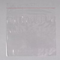 LK Packaging Plastic Lip and Tape Resealable Sandwich Bag 10" x 8" - 1,000/Case