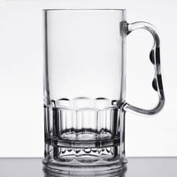 GET 00082-1-SAN-CL 10 oz. Customizable SAN Plastic Beer Mug - 24/Case