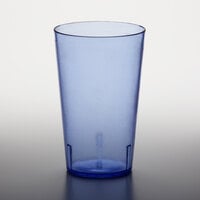 GET 5032-1-BL 32 oz. Blue Customizable SAN Plastic Pebbled Tumbler - 48/Case