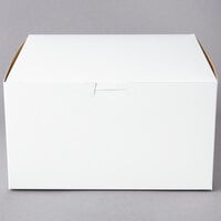 9 inch x 9 inch x 5 inch White Cake / Bakery Box - 100/Bundle
