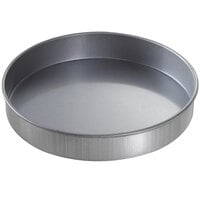 Chicago Metallic 49152 9" x 1 1/2" Aluminized Steel Round Cake Pan