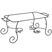 Choice Wrought Iron 8 Qt. Full Size Chafer Stand