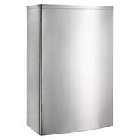 Bobrick B-277 Stainless Steel Surface-Mounted Rectangular Waste Receptacle