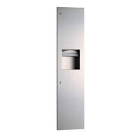 Bobrick B-3803 TrimLineSeries Recessed Rectangular Paper Towel Dispenser / Waste Receptacle