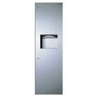 Bobrick B-39003 TrimLineSeries Recessed Rectangular Paper Towel Dispenser / Waste Receptacle