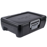 Carlisle IT14003 Cateraide™ IT Onyx Black Top Loading 4 inch Deep Insulated Food Pan Carrier