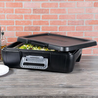 Carlisle IT14003 Cateraide™ IT Onyx Black Top Loading 4 inch Deep Insulated Food Pan Carrier