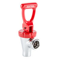 Bunn 07094.0101 Faucet Assembly with Red Handle for H5 & H10 Hot Water Dispensers