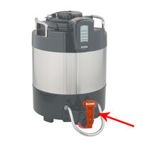 Bunn 39081.0001 Orange Faucet Handle for ThermoFresh Coffee Servers
