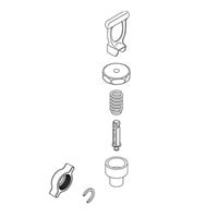 Bunn 41183.0000 Faucet Repair Kit with Black Handle and Sweet / Unsweet Labeling for TD4 & TDS5 Iced Tea Dispensers