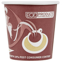 Eco Products EP-BRHC4-EW Evolution World PCF 4 oz. Paper Hot Cup - 1000/Case