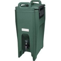Cambro UC500192 Ultra Camtainers® 5.25 Gallon Granite Green Insulated Beverage Dispenser