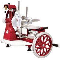 Volano 12 inch Manual Meat Slicer with Flower Wheel
