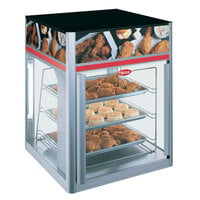 Hatco FSD-2 Flav-R-Savor Two Door Holding and Display Cabinet with Three Tier Circle Rack and Motor