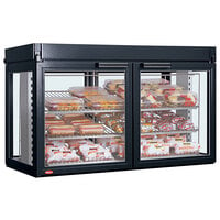 Hatco LFST-48-1X Flav-R-Savor Two Door Large Capacity Merchandising Cabinet - 120/208V, 2150W