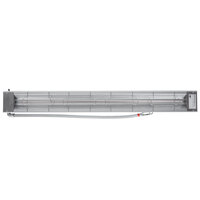 Hatco GRAH-54 Glo-Ray 54 inch Aluminum Single High Wattage Infrared Warmer with Toggle Controls - 208V, 1250W