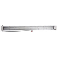 Hatco GRAH-72 Glo-Ray 72 inch Aluminum Single High Wattage Infrared Warmer with Infinite Controls - 120V, 1725W